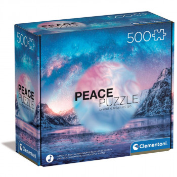 PUZZLE 500 PEACE LINGT BLUE 