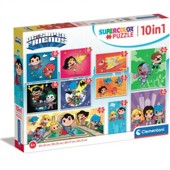 PUZZLE 10 U1 DC COMICS 