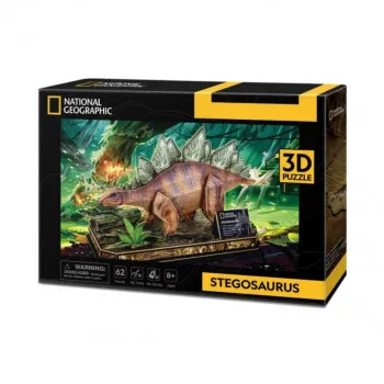 CUBICFUN PUZZLE STEGOSAURUS 