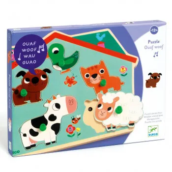 PUZZLE ZVUČNE - Ouaf woof   DJ01707 