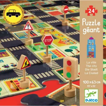 PUZZLE - The  city 24 pcs DJ07161 