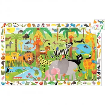 PUZZLE - La jungle - 35 pcs DJ07590 