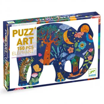 PUZZLE ART - Elephant - 150 pcs DJ07652 