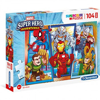 PUZZLE 104 MAXI SUPERHERO 