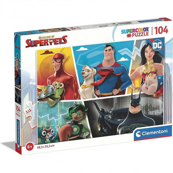 PUZZLE 104 DC SUPERPETS 