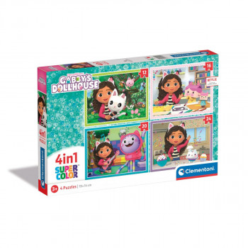 PUZZLE 4U1 Gabby'S Dollhouse 