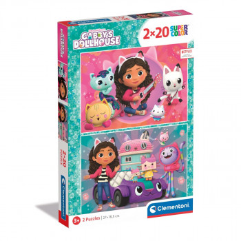 PUZZLE 2X20 Gabby'S Dollhouse 