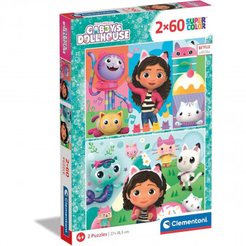 PUZZLE 2X60 Gabby'S Dollhouse 
