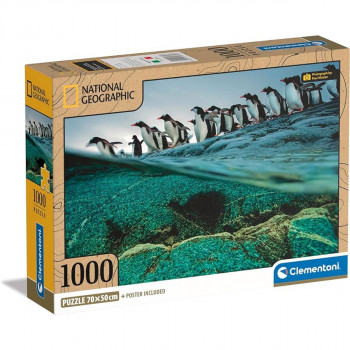 PUZZLE 1000 NG Gentoo Penguins 