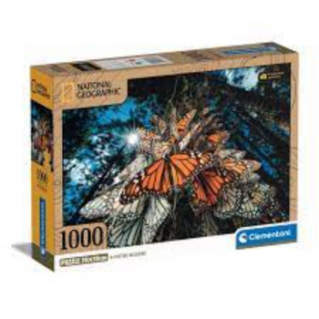 PUZZLE 1000 NG MONARCH BUTTERFLIES 