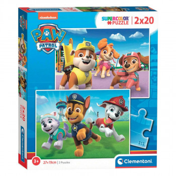 PUZZLE 2X20 PAW PATROL 2023 