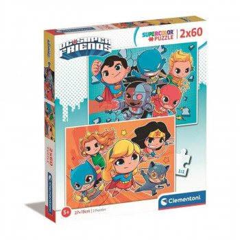 PUZZLE 2X60 COMICS SUPERFRIENDS 