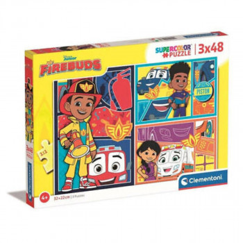 PUZZLE 3X48 DISNEY FIREBUDS 