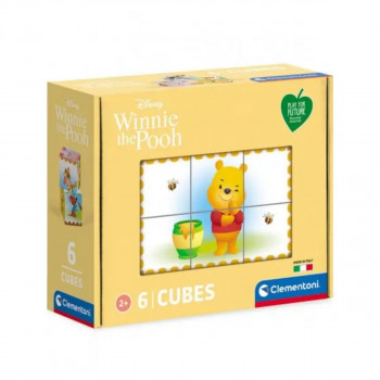 SLAGALICE KOCKE 6 KOMADA WINNIE THE POOH 