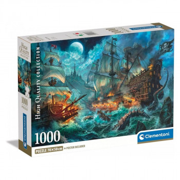 PUZZLE 1000 PIRATES BATTLE 