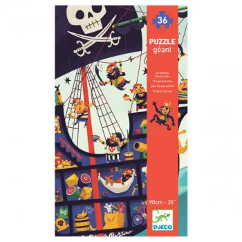 PUZZLE velike The pirate ship 36 pcs 