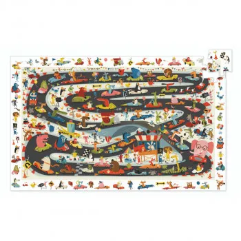 PUZZLE observ. Car rally 54 pcs 