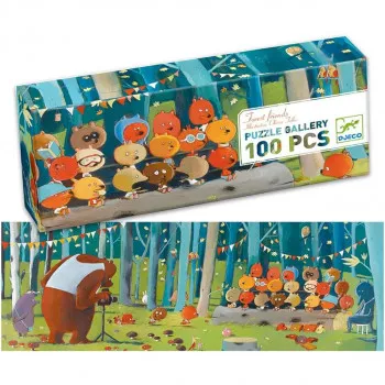 PUZZLE gallery Forest Friends - 100 pcs 