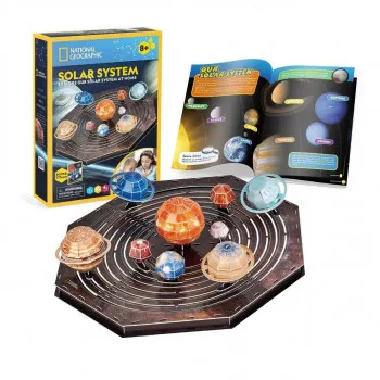 CUBICFUN PUZZLE SOLARNI SISTEM 3D 