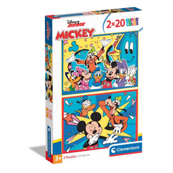 PUZZLE 2X20 MICKEY NEW 