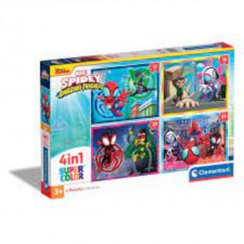 PUZZLE 4U1 SPIDEY AND FRIENDS 