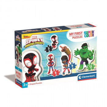 PUZZLE MY FIRST 3-6-9-12 SPIDEY MARVEL 