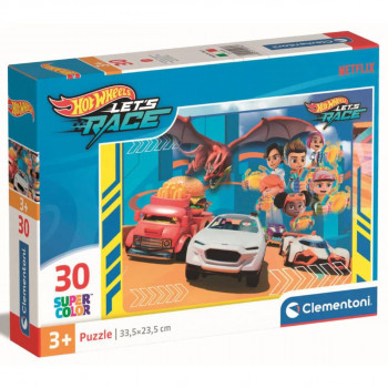 PUZZLE 30 HOTWHEELS 