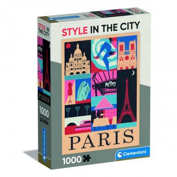 PUZZLE 1000 STYLE IN THE CITY PARIS COMPACT 