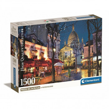 PUZZLE 1500 PARIS MONTMARTRE COMPACT BOX 