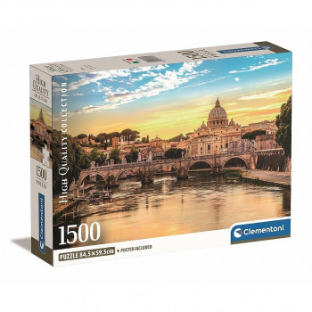 PUZZLE 1500 HQC ROME COMPACT BOX 