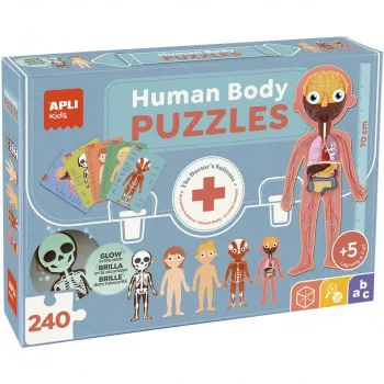 B.HUMAN BODY PUZZLE 240U 19438AP 