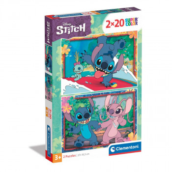 PUZZLE 2X20 DISNEY STITCH 24809 