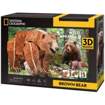 CUBICFUN PUZZLE BRAON MEDVJED 
