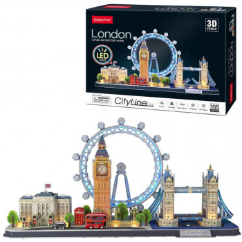 PUZZLE CUBIC FUN LED LONDON CITYLINE 
