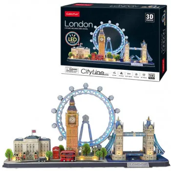 PUZZLE CUBIC FUN LED LONDON CITYLINE 