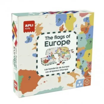 PUZZLE APLI ZASTAVE EVROPE 