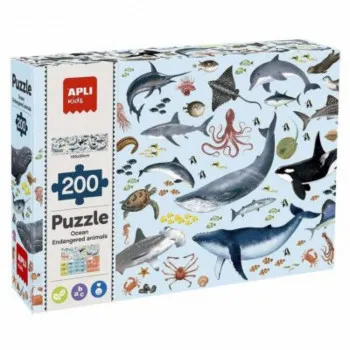 PUZZLE APLI OCEAN UGROŽENE ŽIVOTINJE 200/1 