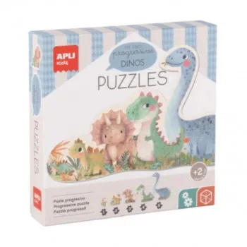 PUZZLE APLI MY FIRST PUZZLE DINOSAURS 