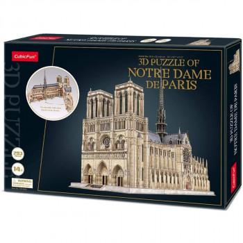 CUBIC FUN PUZZLE NOTRE DAM DE PARIS 