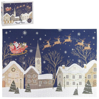 Xmas Blue Tinsel slagalica 1000 dijelova LP55266 