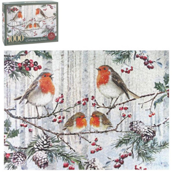 Xmas Robins slagalica 1000 dijelova LP55029 