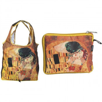 Torba u torbi zip šoping Klimt Kiss 