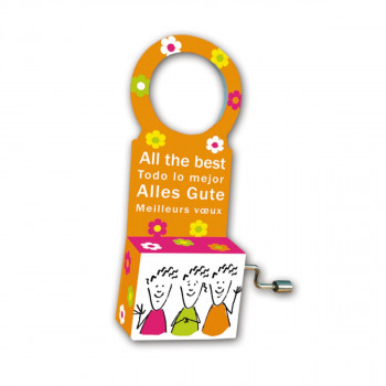 Muz.kutija za flašu Elise tri figure 