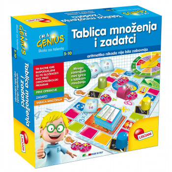 JA SAM GENIJE TABLICA MNOŽENJA 