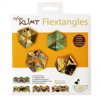 Art flextangles, Klimt, 4 folding she 11442 