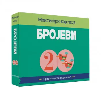 Montesori kartice - BROJEVI 