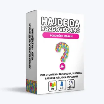 Društvena igra Hajde da razgovaramo-porodicno izdanje 