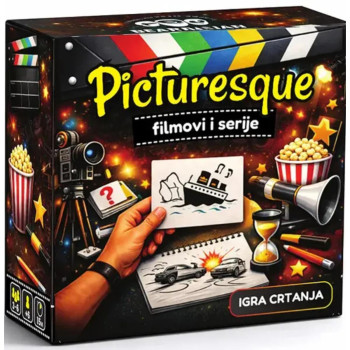 DRUŠTVENA IGRA PICTURESQUE FILMOVI I SERIJE 