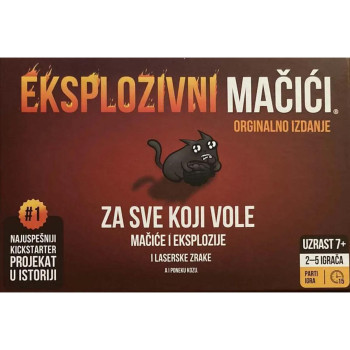 DRUŠTVENA IGRA EKSPLOZIVNI MAČIĆI 