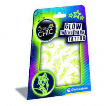 CRAZY CHIC TETOVAŽE-GLOW IN THE DARK CL18687 